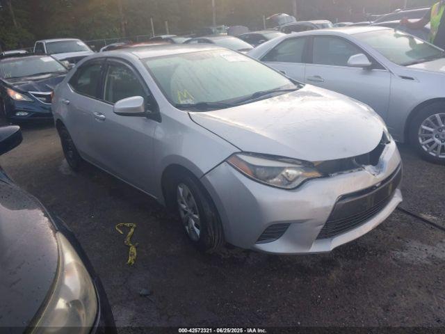  Salvage Toyota Corolla