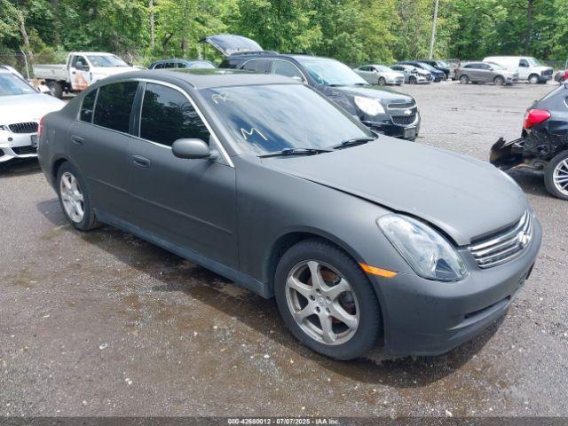  Salvage INFINITI G35