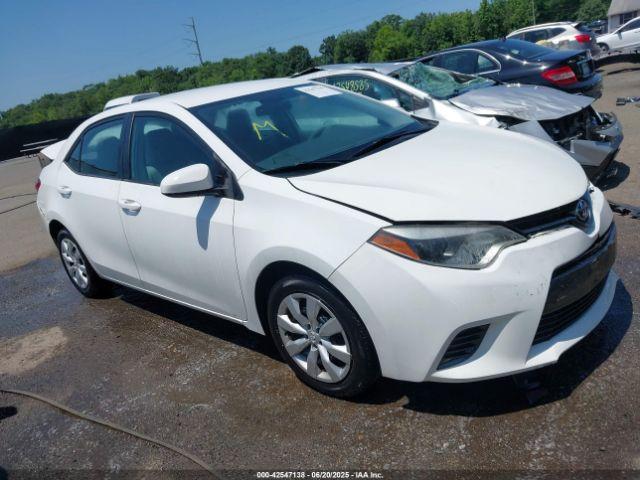  Salvage Toyota Corolla