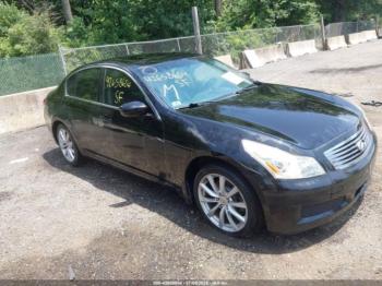  Salvage INFINITI G37x