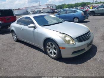  Salvage INFINITI G35