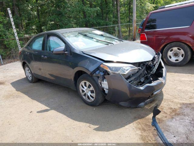  Salvage Toyota Corolla