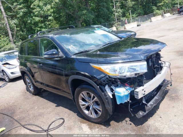  Salvage Toyota Highlander