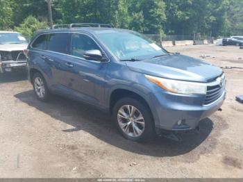  Salvage Toyota Highlander