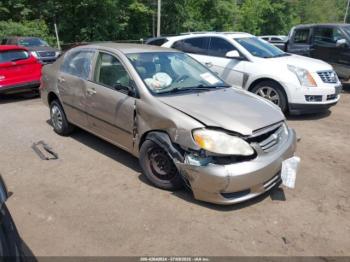  Salvage Toyota Corolla