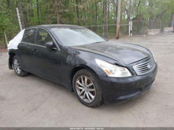  Salvage INFINITI G37x