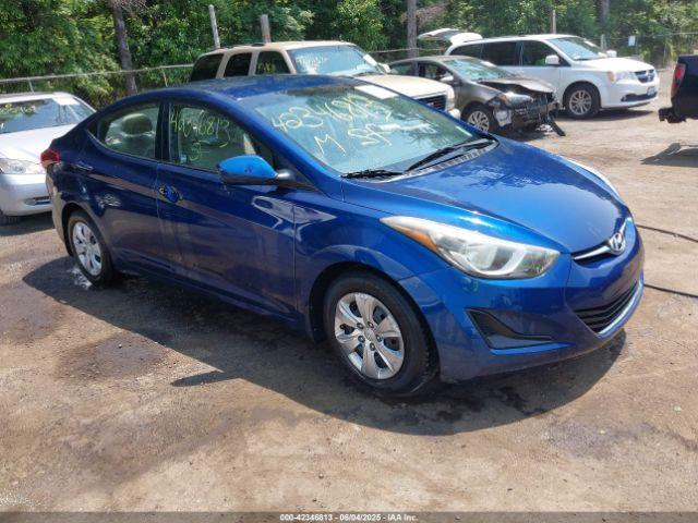  Salvage Hyundai ELANTRA