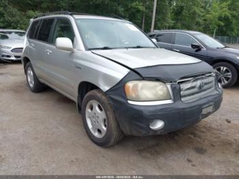  Salvage Toyota Highlander