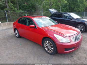  Salvage INFINITI G37x