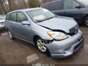  Salvage Toyota Matrix