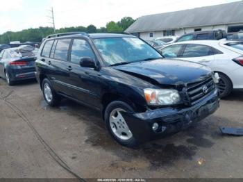  Salvage Toyota Highlander