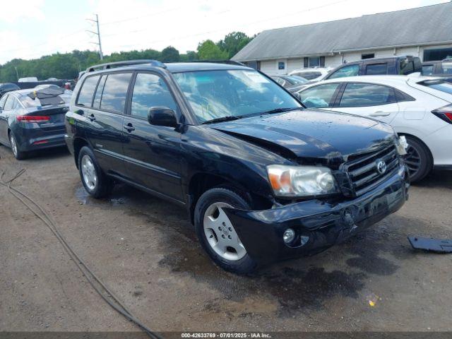  Salvage Toyota Highlander