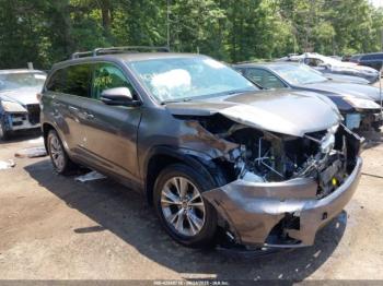  Salvage Toyota Highlander