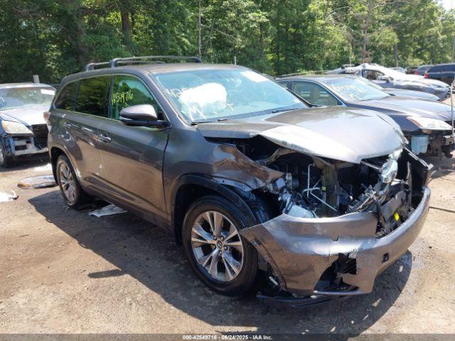  Salvage Toyota Highlander
