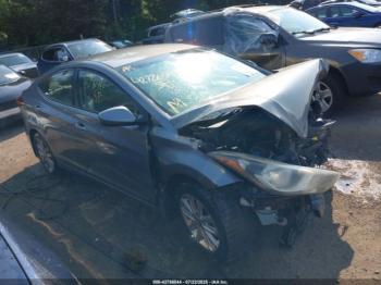  Salvage Hyundai ELANTRA