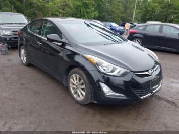  Salvage Hyundai ELANTRA