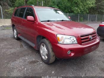  Salvage Toyota Highlander