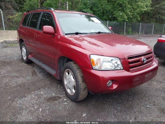  Salvage Toyota Highlander