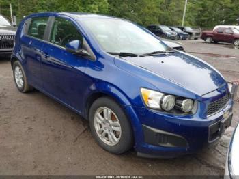  Salvage Chevrolet Sonic