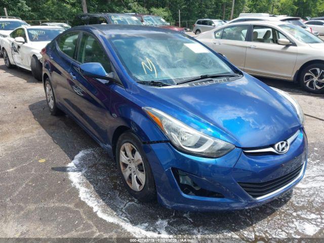  Salvage Hyundai ELANTRA