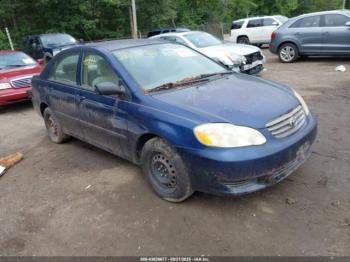  Salvage Toyota Corolla