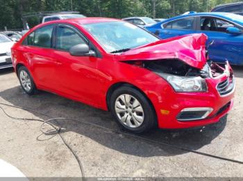  Salvage Chevrolet Cruze