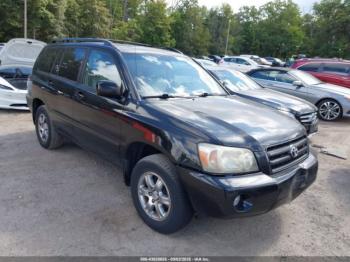  Salvage Toyota Highlander