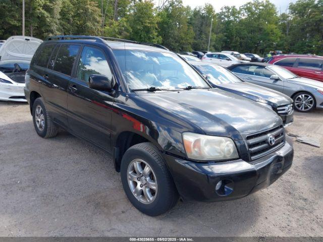  Salvage Toyota Highlander