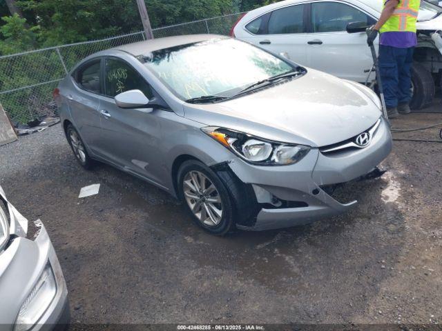  Salvage Hyundai ELANTRA