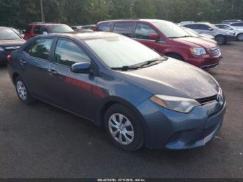  Salvage Toyota Corolla