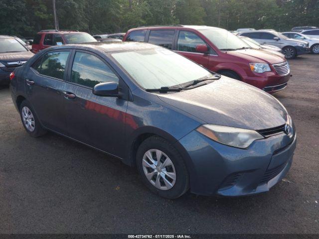  Salvage Toyota Corolla