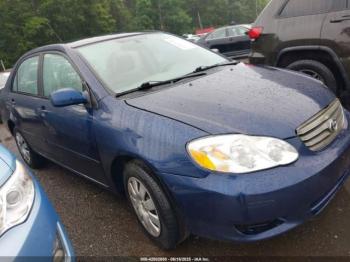  Salvage Toyota Corolla
