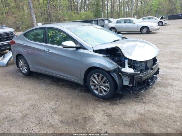  Salvage Hyundai ELANTRA