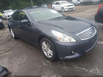  Salvage INFINITI G37x