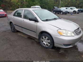  Salvage Toyota Corolla