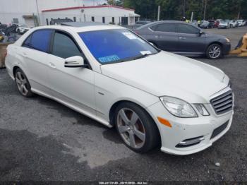  Salvage Mercedes-Benz E-Class