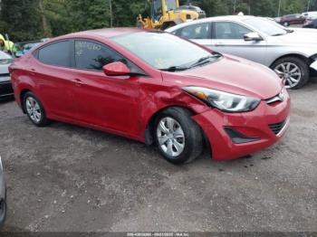  Salvage Hyundai ELANTRA