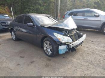  Salvage INFINITI G25x