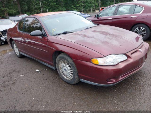  Salvage Chevrolet Monte Carlo