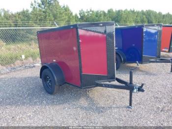  Salvage J And C Trailers Inc Enclosed Trailer