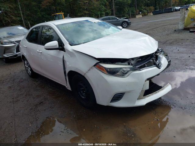  Salvage Toyota Corolla