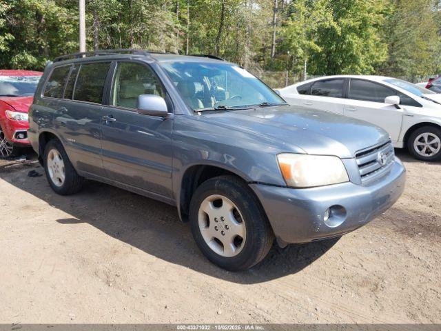  Salvage Toyota Highlander