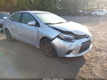  Salvage Toyota Corolla