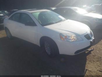  Salvage Pontiac G6
