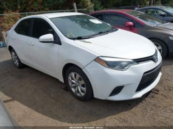  Salvage Toyota Corolla