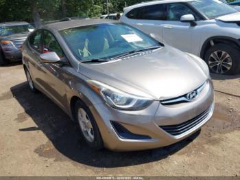  Salvage Hyundai ELANTRA
