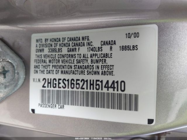 Honda Civic Lx Image 10