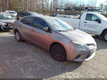  Salvage Toyota Corolla