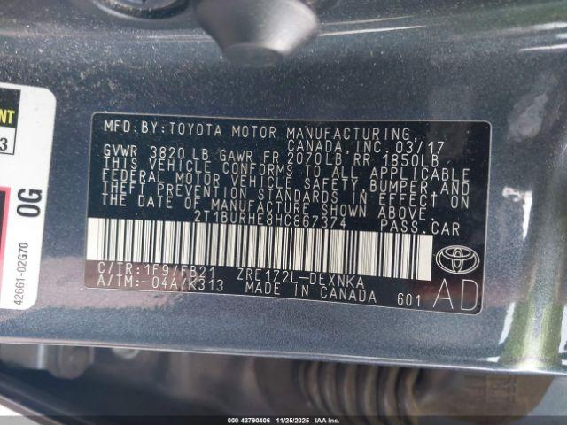 Toyota Corolla Le Image 6