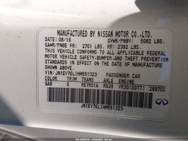 INFINITI Q60 3.0t Premium Image 8